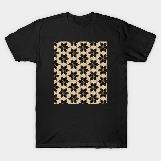 Flat Arabic Pattern Background T-Shirt by Nobiya